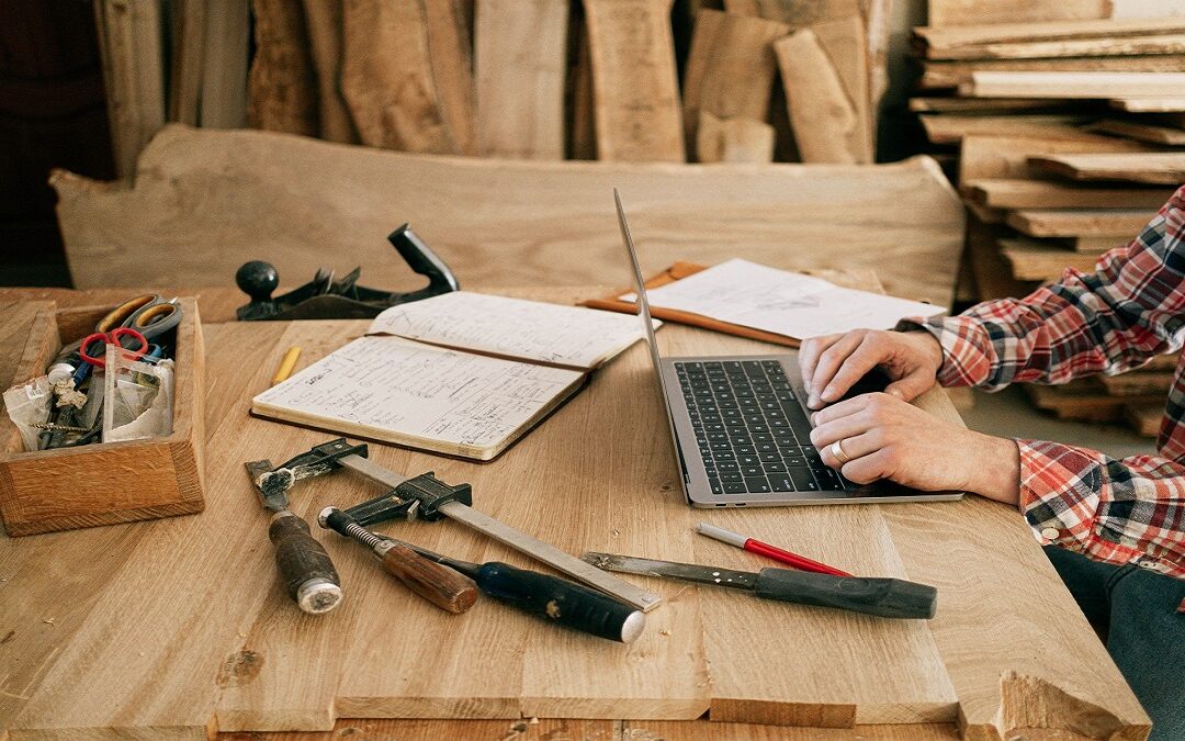 Business owner matching debit card receipts to transactions in accounting software
